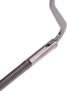 Cüzdan İçi Kağıt Para Klipsi Nikel Renk Deri El Aletleri