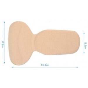 1 Çift T Taban Destekli Vurma Önleyici Ped 6mm MC-123