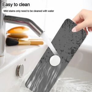 Su Emici Sihirli Lavabo Kenar Matı 38x13cm MC-605