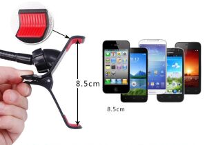 Akrobat Telefon Tutucu Oynar Başlıklı (SİYAH)