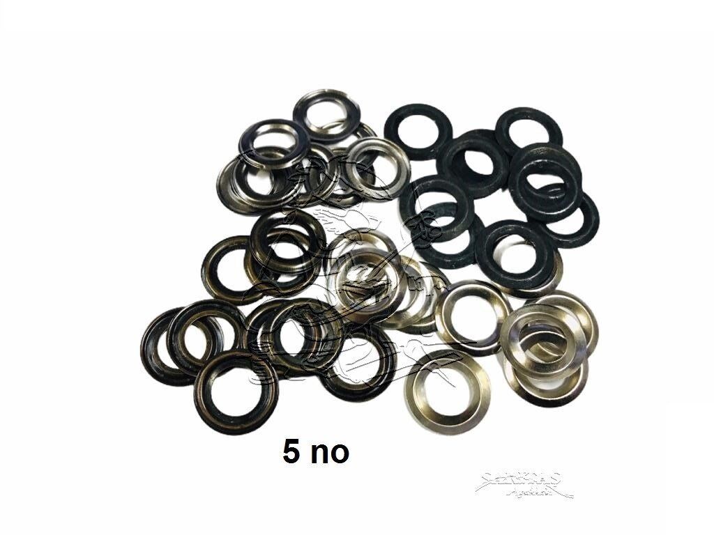 TOPTAN Kapsül Kuşgözü İçin Metal Pul 5 no 1000 Adet (Kapsül Dahil Değildir)