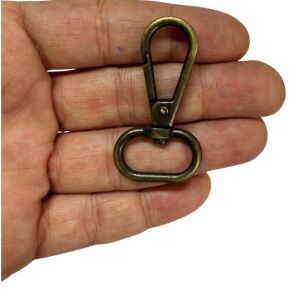 İthal Badem Anahtarlık Kancası 2cm 2 Adet Deri El Aleti