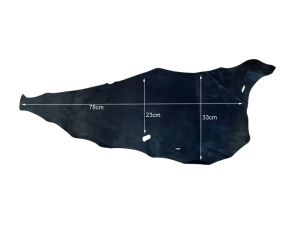 Siyah Efekt Parça Crazy Deri 0,8-1 mm Arası 25 Desi