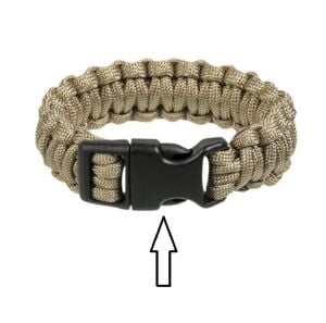 Parakord Bileklik İçin 3''8 Plastik Klips, Bileklik Kilidi 100 Adet