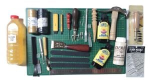 24 Parça Deri Zanaat Hobi Başlangıç Seti 3