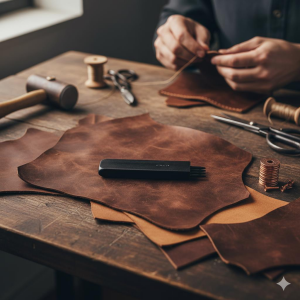 Elde Vurma Deri Dikiş Yeri Zımbası Çok Delikli 4 mm Aralık 4 lü