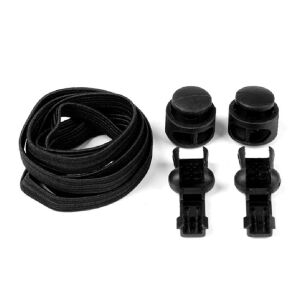 SRTfootcare PLY Elastik Yassı Akıllı Kilitli Bağcık 100cm 25 Çift