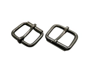 Makaralı Dilli Ayar Tokası 2,5 cm 2 Adet (Leathercraft, Deri Hobi) Antik Silme