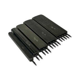 Elde Vurma Deri Dikiş Yeri Zımbası Çok Delikli 5 mm Aralık Deri El Aleti