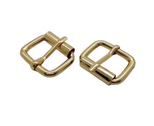 Makaralı Dilli Ayar Tokası 2,5 cm 2 Adet (Leathercraft, Deri Hobi) Altın