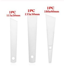Yapıştırıcı Sürme Spatulası 3 Lü Set Deri El Aletleri