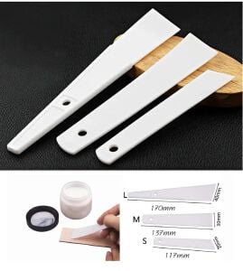 Yapıştırıcı Sürme Spatulası 3 Lü Set Deri El Aletleri