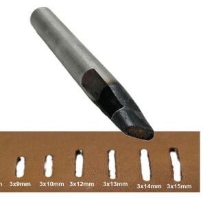 Elde Vurma Yassı Deri Delik Zımbası, Kemer Delik Zımbası 3 mm