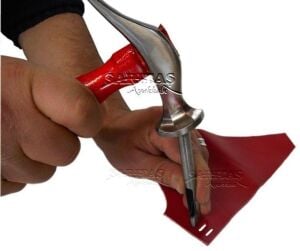 Elde Vurma Yassı Deri Delik Zımbası, Kemer Delik Zımbası 3 mm