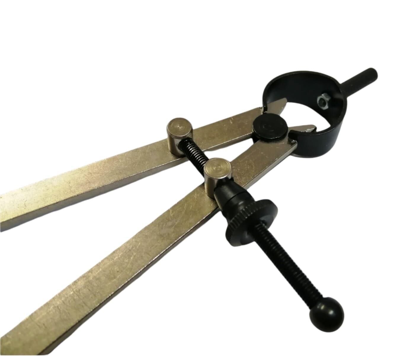Metal Pergel 15cm Deri El Aleti