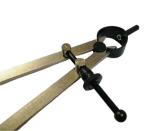 Metal Pergel 15cm Deri El Aleti