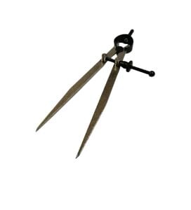 Metal Pergel 15cm Deri El Aleti