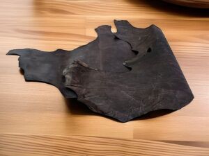 Koyu Kahverengi Efekt Parça Crazy Deri 0,8-1 mm Arası 52 Desi