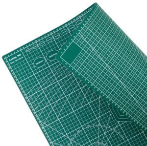 A2: 60*45 cm Yeşil Kesim Lastiği / Kesme Matı Çift Taraflı Deri El Aleti