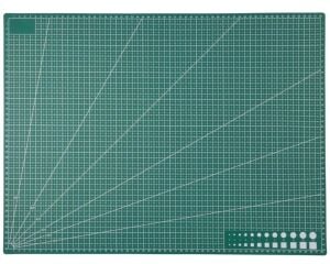 A2: 60*45 cm Yeşil Kesim Lastiği / Kesme Matı Çift Taraflı Deri El Aleti