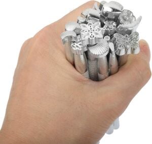 SS19 Stamp (Şekilli Deri Baskı Zımbası) Craft Tools 20li Set Deri El Aleti