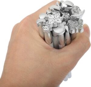 SS19 Stamp (Şekilli Deri Baskı Zımbası) Craft Tools 20li Set Deri El Aleti