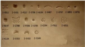 SS19 Stamp (Şekilli Deri Baskı Zımbası) Craft Tools 20li Set Deri El Aleti