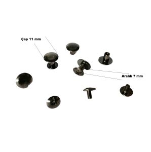 Kemer Vidası 5 Adet Nikel