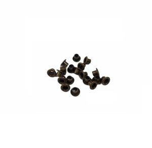 TOPTAN Kuşgözü 25x35 no 4mm 5000 Adet (Alt Pul Dahil Değildir) Nikel