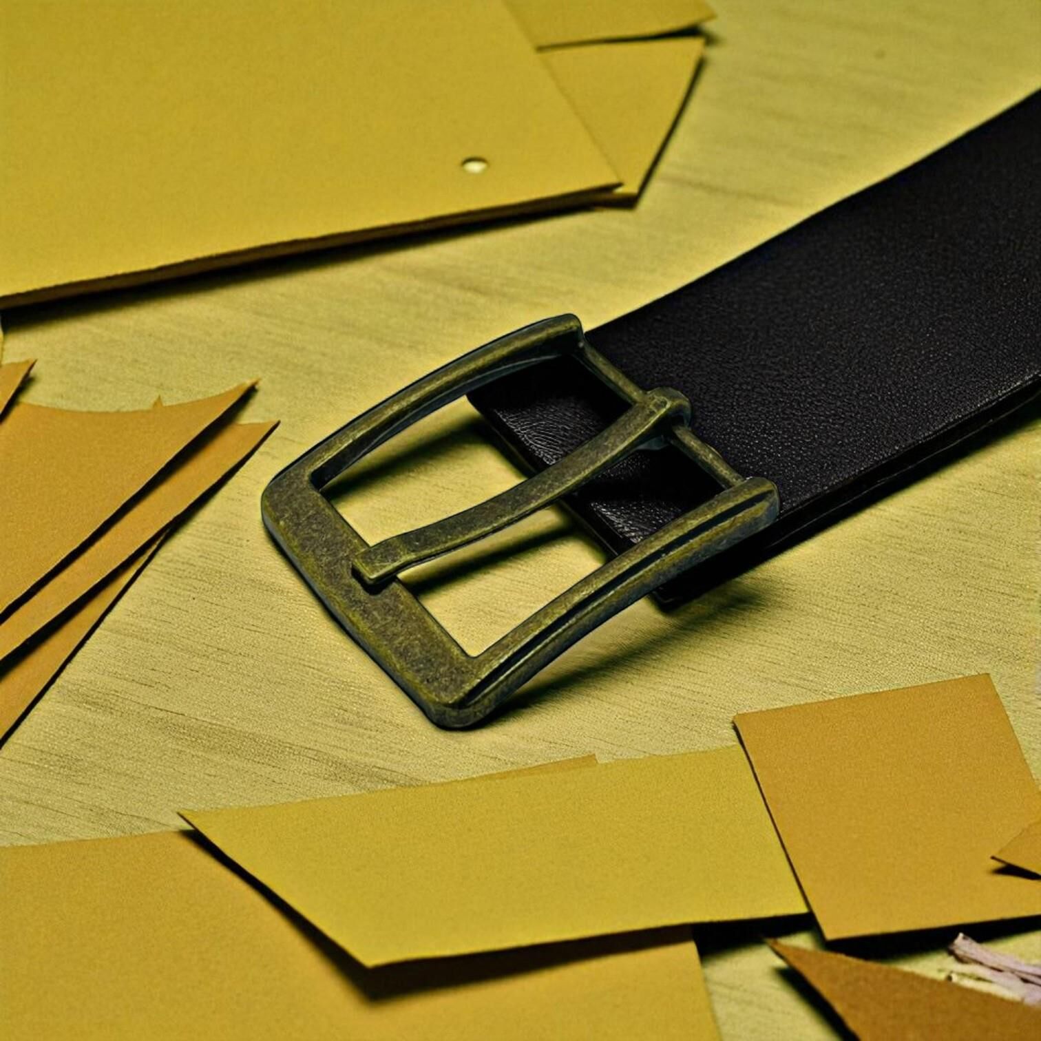 Kemer Tokası 3,5 cm Antik Renk 1 Adet (Leathercraft, Deri Hobi)