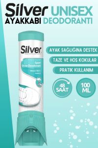 SİLVER Ayakkabı Deodorantı Koku Giderici Sprey + Güçlendirilmiş Ultra Beyaz Spor Ayakkabı Boyası