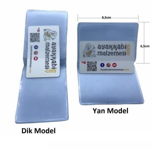 Cüzdan Içi Plastik Kartlık 1 Adet