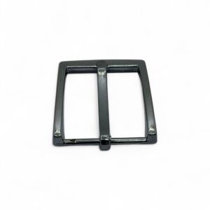 Kemer Tokası 3,5 cm Siyah Nikel Renk 1 Adet (Leathercraft, Deri Hobi)