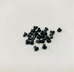 Metal Kuşgözü 25x35 no 4mm 200 Adet  (Alt Pul Dahil Değildir) Antik Kahve