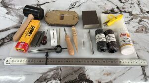 20 Parça Deri Zanaat Hobi Başlangıç Seti 5