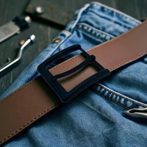 Kemer Tokası 3,8 cm Siyah Boyalı 1 Adet