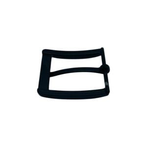 Kemer Tokası 3,8 cm Siyah Silme 1 Adet