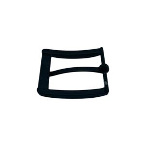 Kemer Tokası 3,8 cm Siyah Silme 1 Adet