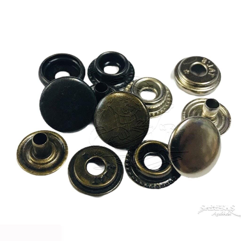 Metal ÇıtÇıt 61 no Standart 10 Adet (Leathercraft, Deri Hobi)