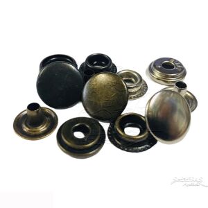 Metal ÇıtÇıt 61 no Standart 10 Adet (Leathercraft, Deri Hobi)