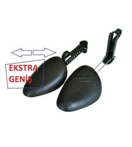 Plastik Ekstra Geniş Telli Ayarlı Ayakkabı Kalıbı - 1 Çift