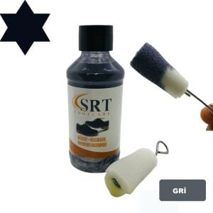TOPTAN SRTfootcare Süet Nubuk Likit Ayakkabı Bakım Boyası 110 Gr 12 Adet