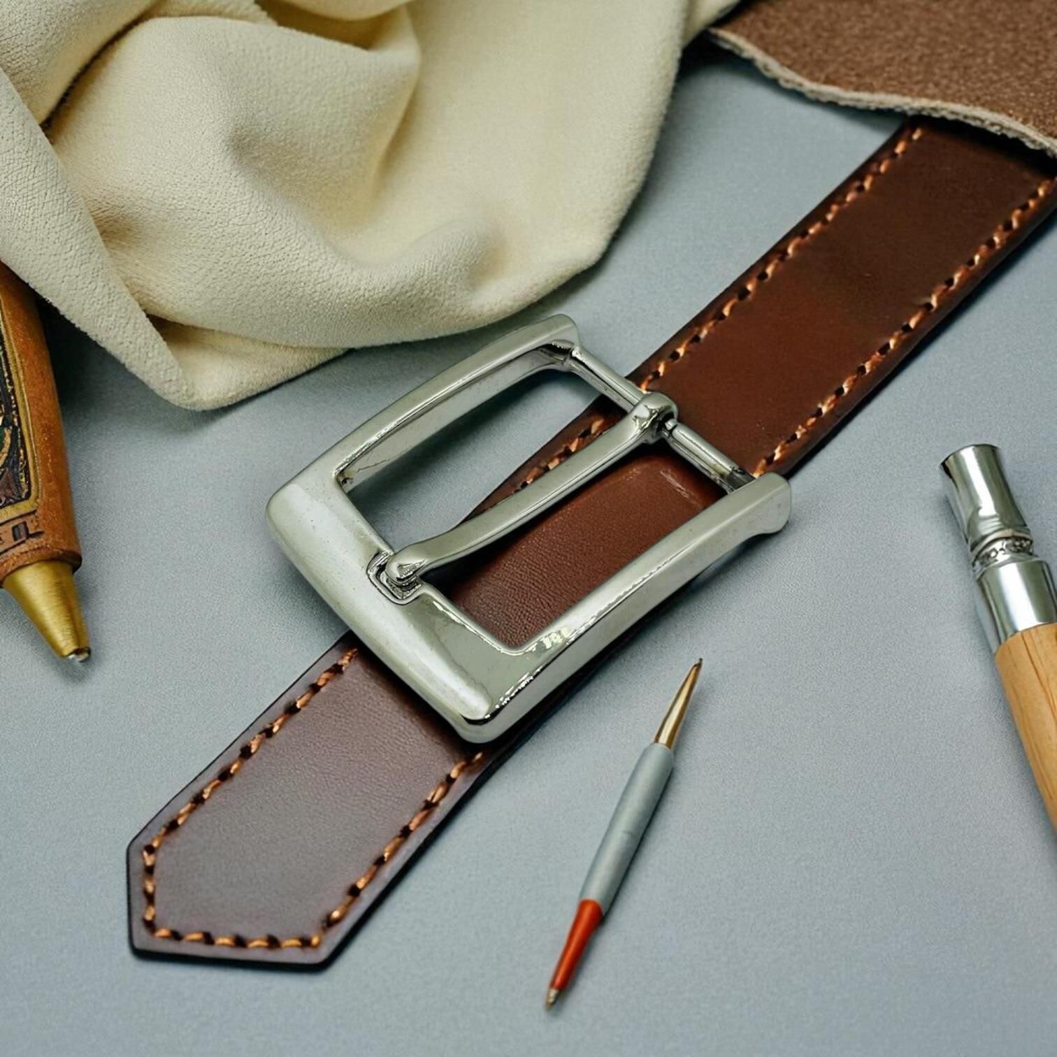 Kemer Tokası 4 cm 1 Adet Nikel