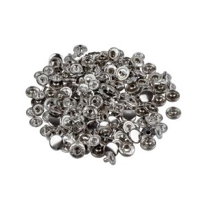 Metal Çıtçıt 61 no Alfa 10 Adet (Leathercraft, Deri Hobi)