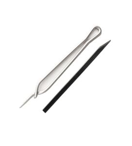 Pelteko Deri Kesim Bıçağı ve Maşası