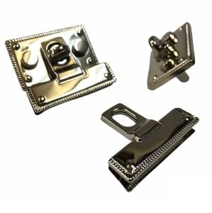 Çanta Tokası, Çanta Kilidi BM127 1 Adet Deri Hobi