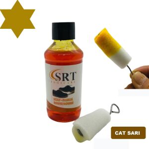 TOPTAN SRTfootcare Süet Nubuk Likit Ayakkabı Bakım Boyası 110 Gr 12 Adet Cat Sarı