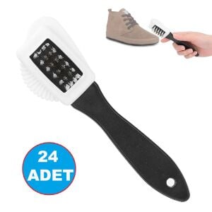 TOPTAN Süet & Nubuk Fırçası 4 Yönlü 24 Adet