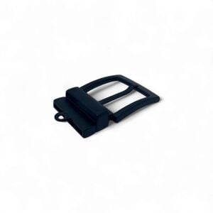 Kemer Tokası 4,5 cm Döner Kafa 1 Adet Siyah Boyalı (Leathercraft, Deri Hobi)