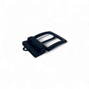 Kemer Tokası 4,5 cm Döner Kafa 1 Adet Siyah Boyalı (Leathercraft, Deri Hobi)